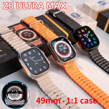 Zordai 49 мм Смарт Часовници Ultra 8 NFC Врата Достъп Smartwatch Серия 8 Bluetooth Предизвикателство 2,08 