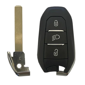 CN009046 Оригинален 3 Бутона 2020 Peugeot 5008 508 Интелигентни ключ с Подсветка НА чип IM3A AES NCF29A1 434 Mhz без ключ Go