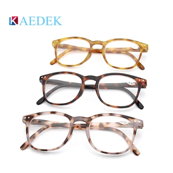 KAEDEK Очила за четене Мъжки Дамски слънчеви Очила Ретро Модни Очила във Френски Стил Lesebrillen с Диоптриями +1.0 +1.5 +2.0 +2.5 +3.0