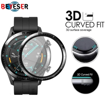 3D Пълно Покритие на Мека Гъвкава Защитно Фолио За Huawei Watch GT2 46 мм GT2E GT 2 2Д Смарт часовници Защитник на Екрана Стъкло