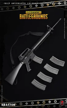 SoldierStory SSG-003 1/6 Победител батальон PUBG Победителят ще бъде пиле военен пистолет M16A4 Пистолет скоби не могат да бъдат освободени за фигурки