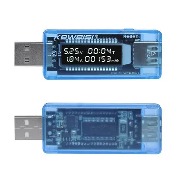 USB Зарядно Устройство за Тестер Д-р Измерване на Напрежение, Ток, Волтметър Амперметър Тестер от Капацитета на Батерията на Мобилен Детектор Мощност USB-волтметър