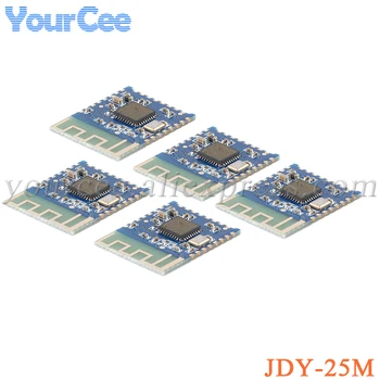 5шт JDY-25M JDY-25 Bluetooth-съвместими 5,0-мрежест безжичен модул Wifi Master-slave Прозрачна прехвърляне на UART разстояние 80 м