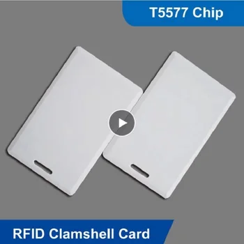 EM4305 T5577 Празна Карта RFID Чип Карти, 125 khz Копие на Презаписваем Презаписваем Дубликат на 125 khz RFID T5577 Записваем Дебел