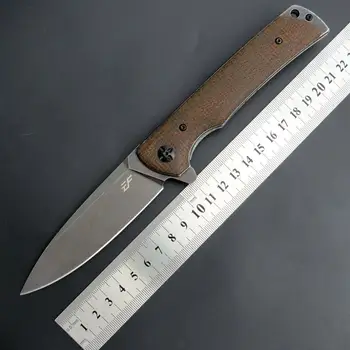 Eafengrow EF962 джобен нож D2 Нож + микарта дръжка Сгъваем нож за Оцеляване Походный тактически Нож edc открит инструмент
