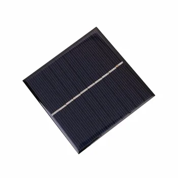соларен панел 5 До 0,9 W епоксидни модул слънчеви панели 80 мм x 80 мм поликремниевая слънчевата батерия за зареждане led литиево-йонна батерия 10 бр./лот