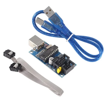 USBtiny USBtinyISP AVR ISP Програмист Downloader За Arduino R3 Meag2560 С 10-пинов Кабел за Програмиране