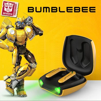 Transformers Bumblebee True wireless Bluetooth 5,0 слушалки Air car ниска латентност TWS слушалки за киберспортивной игри на мобилния си телефон
