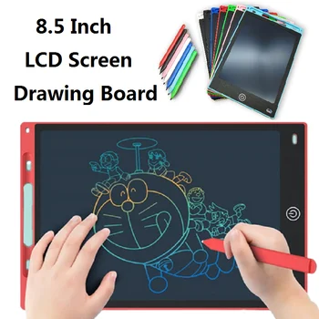 8,5 Инча Детска Дъска За Рисуване Електронен LCD Екран на Таблет За Писане Цифрови Графични Таблети За Рисуване Електронен Бележник За Въвеждане на Ръкописен текст Дъска