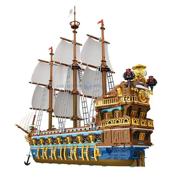 Слънцето Кралския Флот Модел на Кораба Творчески Експертни Идеи 66011 Карибски Филм Платноходка Строителни Блокове Тухли Детски Играчки за Подарък